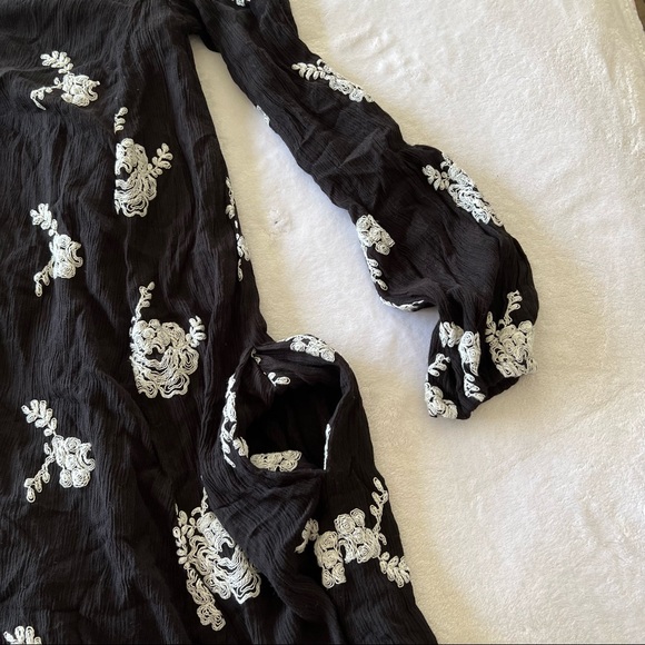 Free People Emma Embroidered Mini Dress - Picture 7 of 9